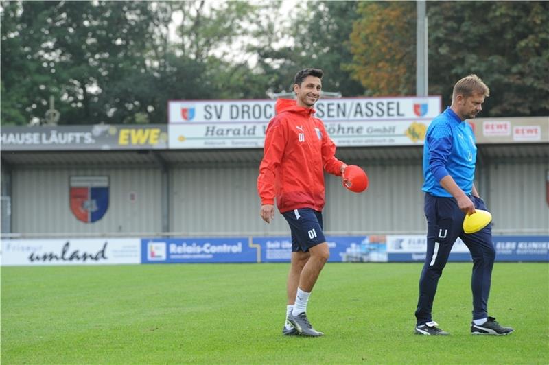 Diese Trainer prägten D/A-Coach Ioannou am meisten – Netzwerk aktiviert Oliver Ioannou (links) hat unter anderem A-Lizenz-Trainer Lars Jagemann an seiner Seite. Foto: Berlin