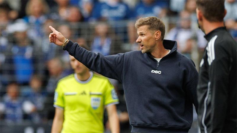 Oliver Kirch wartet mit Bielefeld weiter auf den zweiten Saisonsieg.