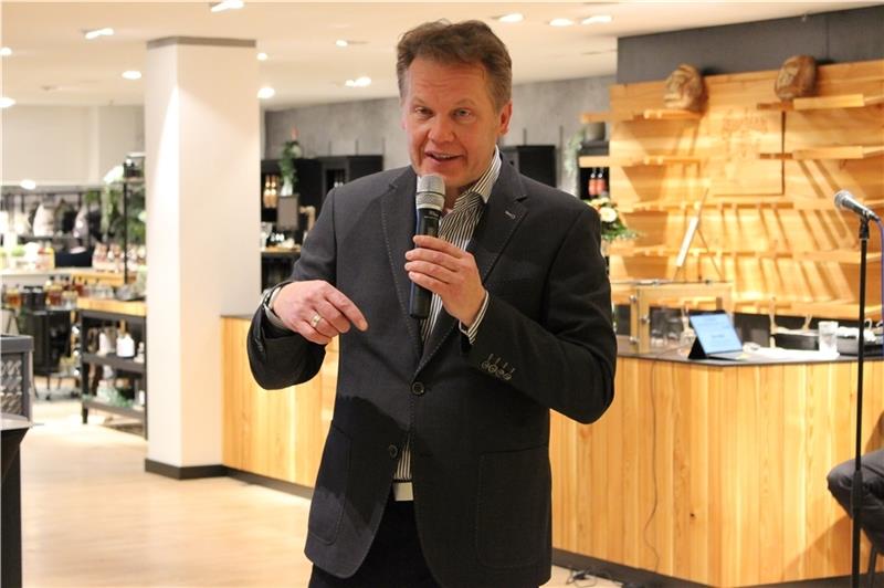 Oliver Rödder, Gründer von „EasyMirror“: Er erzählte von dem Schub durch die TV-Sendung „Die Höhle der Löwen“. Foto: Frank