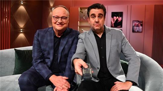 Oliver Welke (l) und Bastian Pastewka in „Welke & Pastewka - Wiedersehen macht Freude!“.
