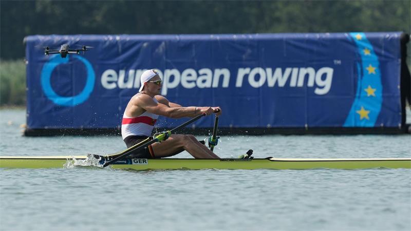 Oliver Zeidler bei der EM. 