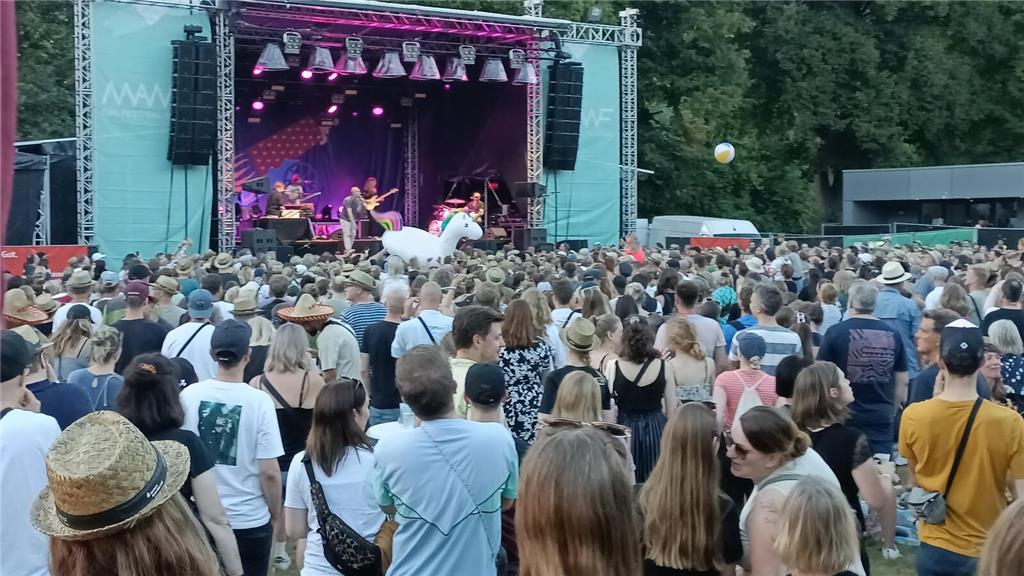 Olli Schulz beim Mamf in Stade.