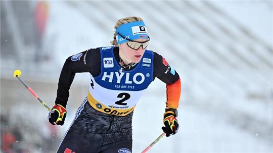 Olympiasiegerin Victoria Carl kam mit der deutschen Staffel auf Rang zwei.