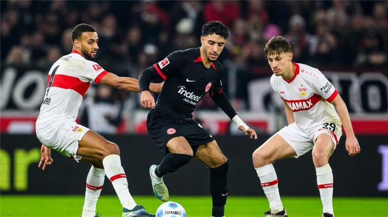 Eintracht-Sieg in Stuttgart mit Zitter-Schlussphase Omar Marmoush glänzte erneut.