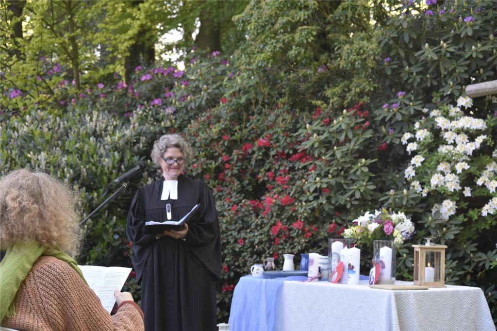 Open-Air-Gottesdienst.