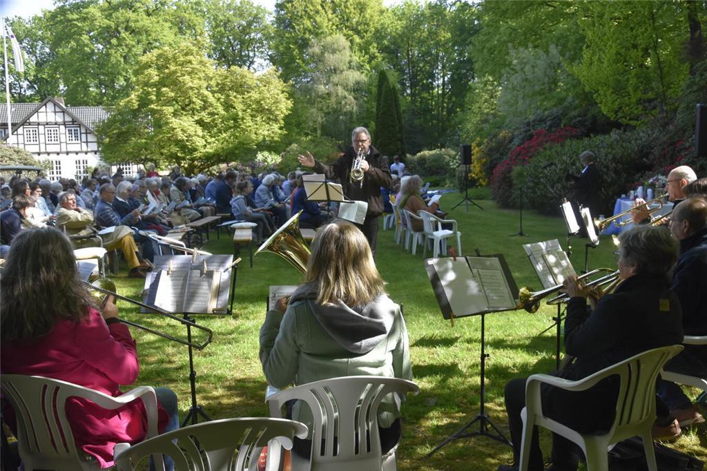Open-Air-Gottesdienst.