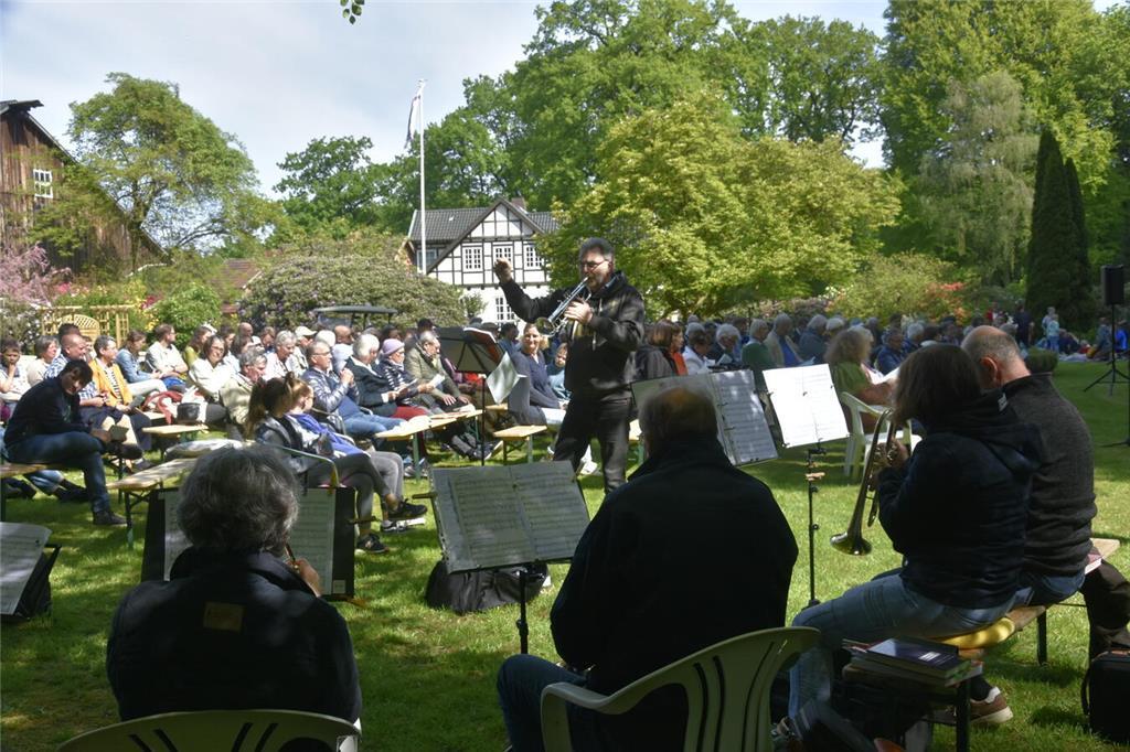 Open-Air-Gottesdienst.