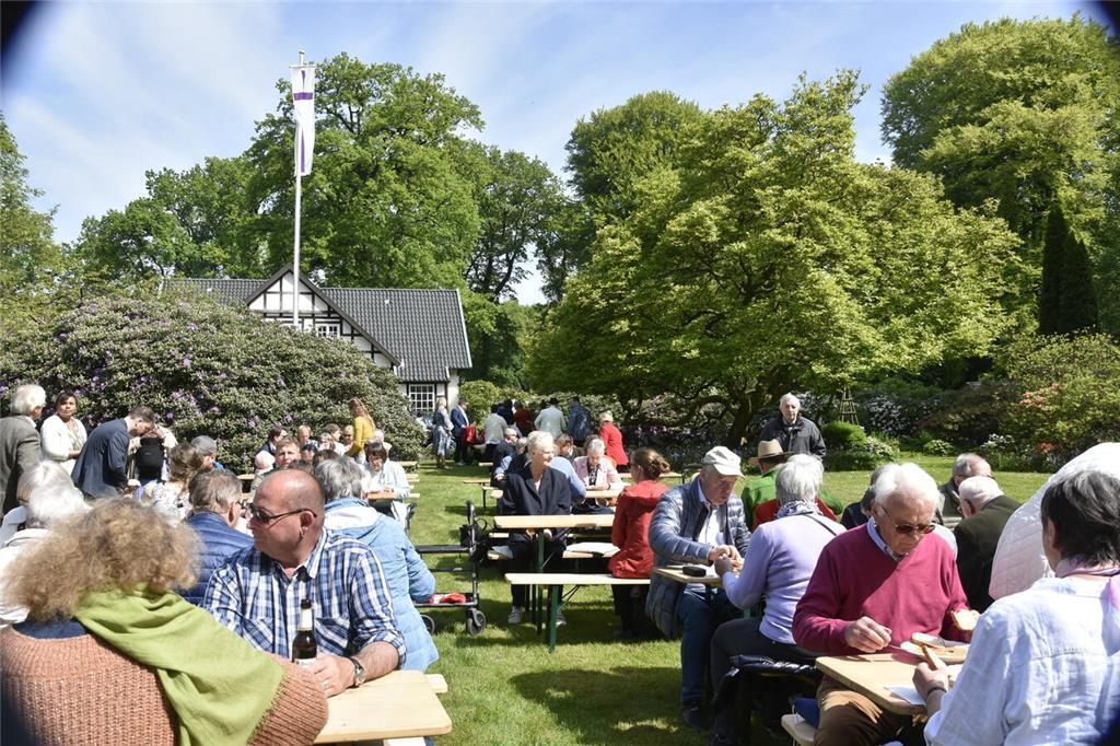 Open-Air-Gottesdienst.