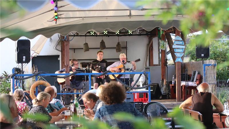 Open-Air-Konzert mit Jan de Grooth am Seefahrer.