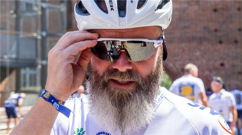 Organisator Claus Ruhe Madsen hofft, dass es bei der Radtour nicht zu Unfällen kommt. (Archivbild)