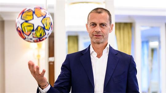 Organisiert Europas Widerstand: UEFA-Boss Ceferin. (Archivbild)