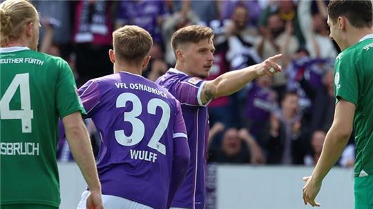 Osnabrück setzte sich zuhause gegen Greuther Fürth durch.