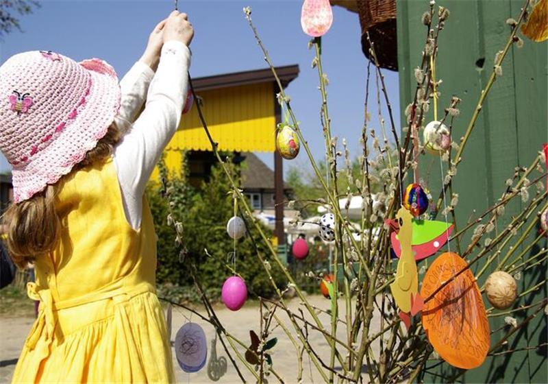 Ostervergnügen im Freilichtmuseum am Kiekeberg.