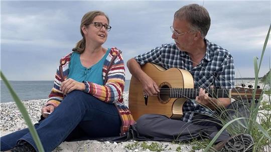 Ostseestrand statt Heide: Hilke und Jan Glink wandern auf die dänische Insel Samsø aus.