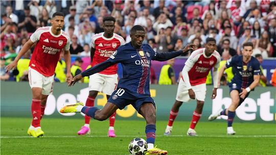 Ousmane Dembele sorgt für den Ausgleich. 