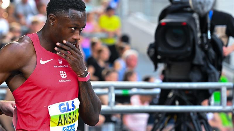 Owen Ansah äußerte sich trotz des laufenden Nada-Verfahrens gegen ihn nach seinem 100-Meter-Titel.