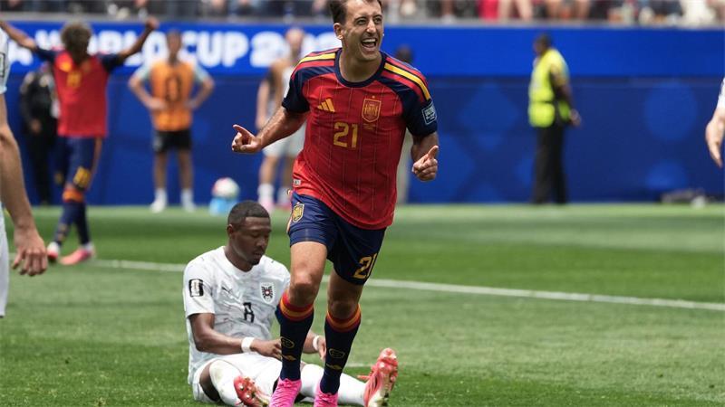 Oyarzabal erzielte das verdiente 1:0 für Spanien.