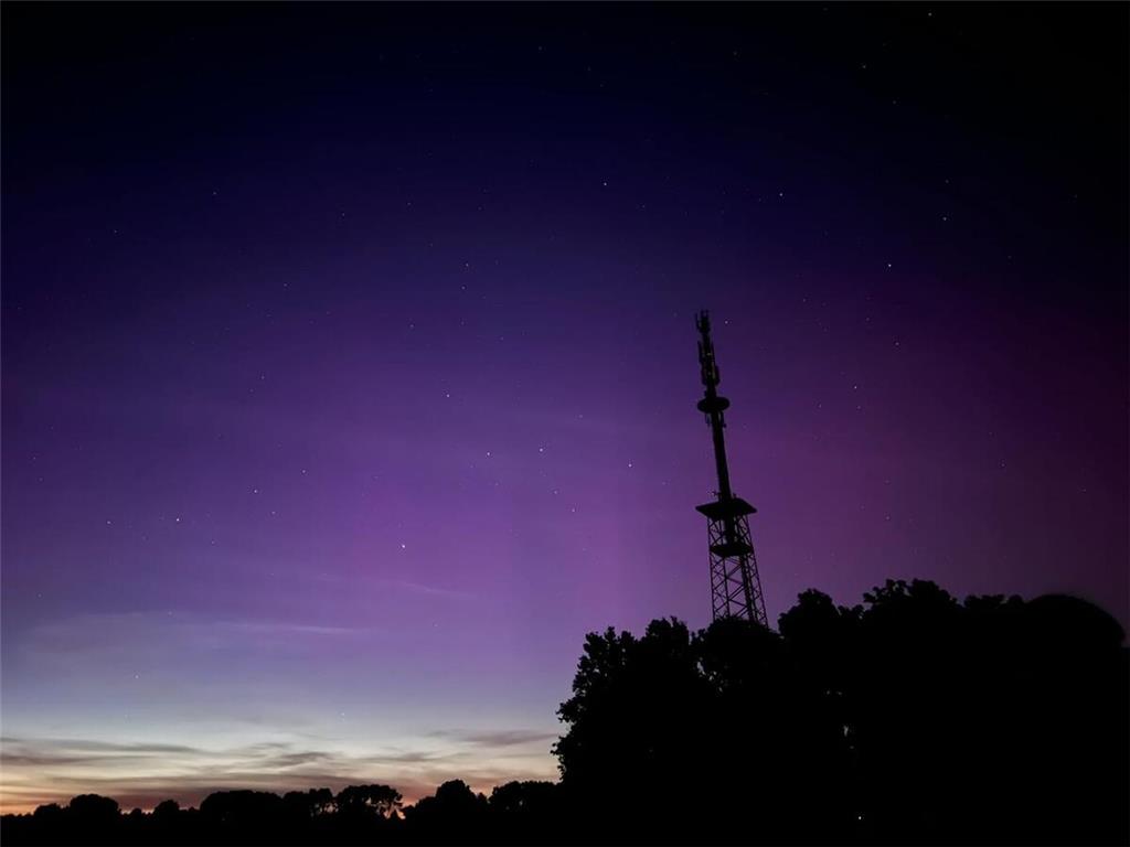 Paddy hat die Lichter in Sauensiek beobachtet. 