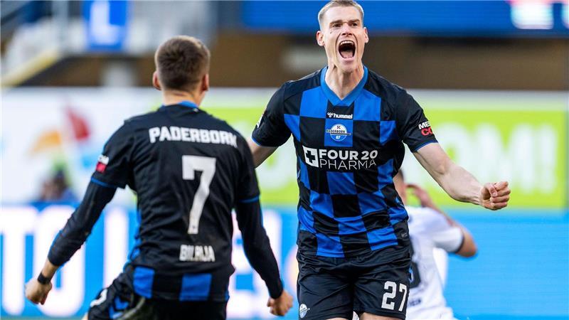 Tigges sichert Paderborner Sieg in packendem Derby Paderborns Matchwinner Steffen Tigges.