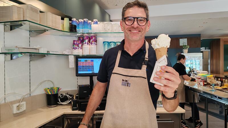Paolo Marchi vom Eiscafé Dante in Harsefeld.