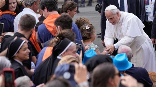 Papst Leo XIV. traf sich auch mit Missbrauchsopfern.