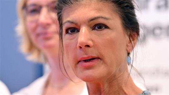 Parteigründerin Sahra Wagenknecht liegt mit dem BSW in Thüringen über Kreuz. (Archivfoto)
