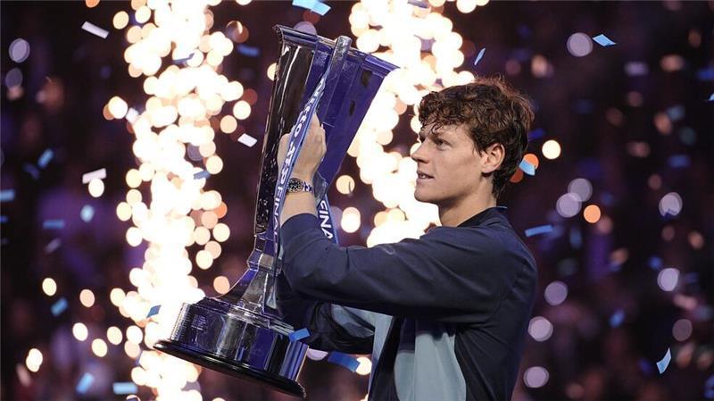 Party-Stimmung: Jannik Sinner wurde von seinem Heimpublikum lautstark gefeiert.