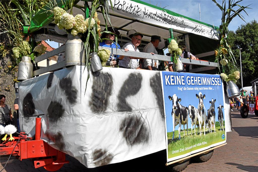Party beim Ernteumzug