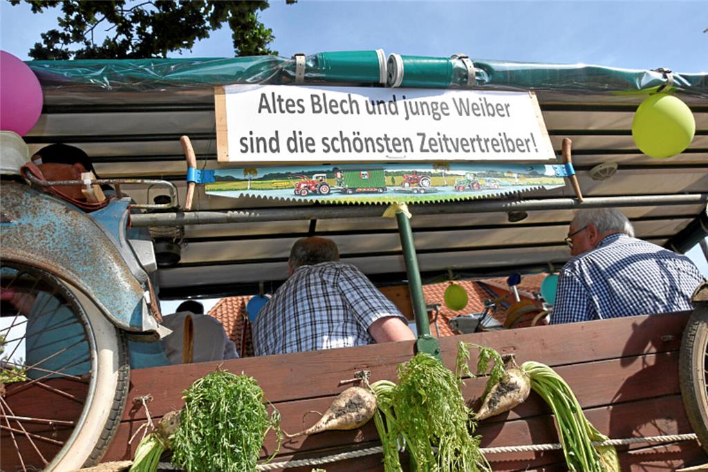 Party beim Ernteumzug