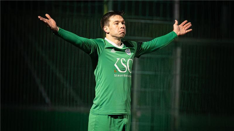 Pascal Schawaller erzielte das 1:0 gegen Stade.