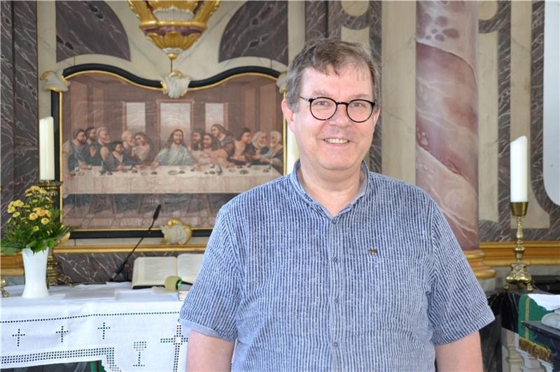 Pastor Jan-Peter Schulze trat zum 1. August seine neue Stelle in Drochtersen und auf Krautsand an. Foto: Helfferich