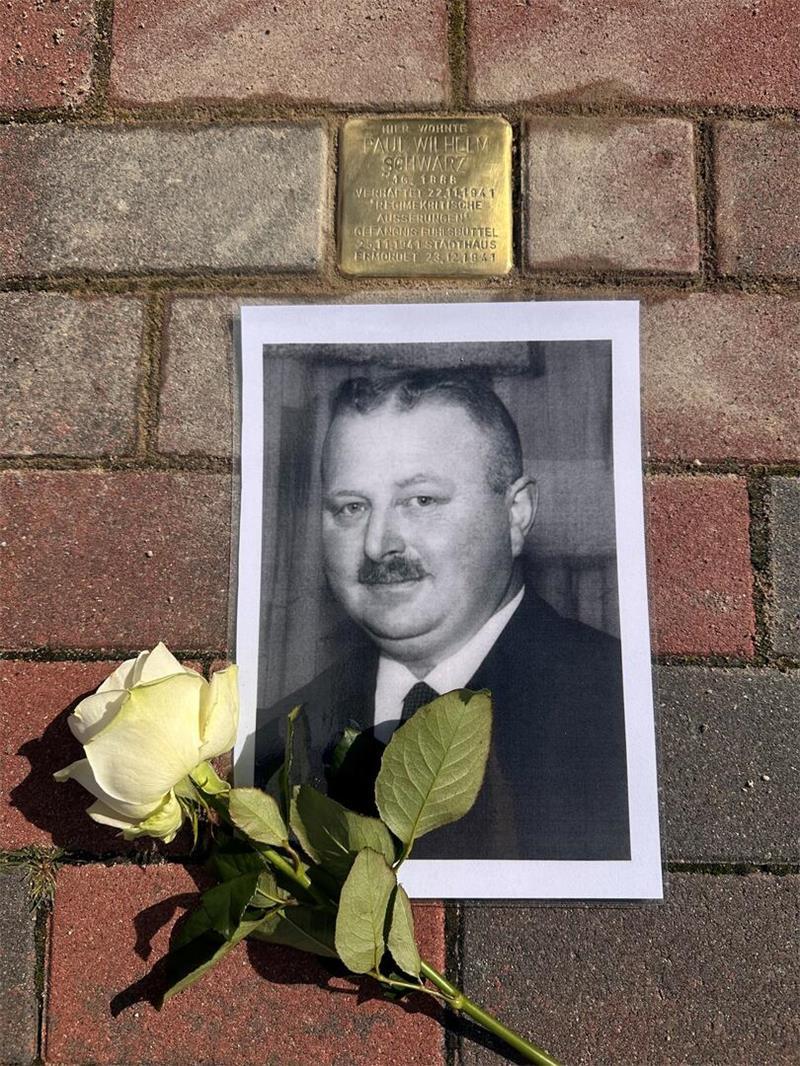 Gestapo folterte Schlachtermeister Paul Wilhelm Schwarz aus Cranz zu Tode Paul Wilhelm Schwarz (1888 - 1941).