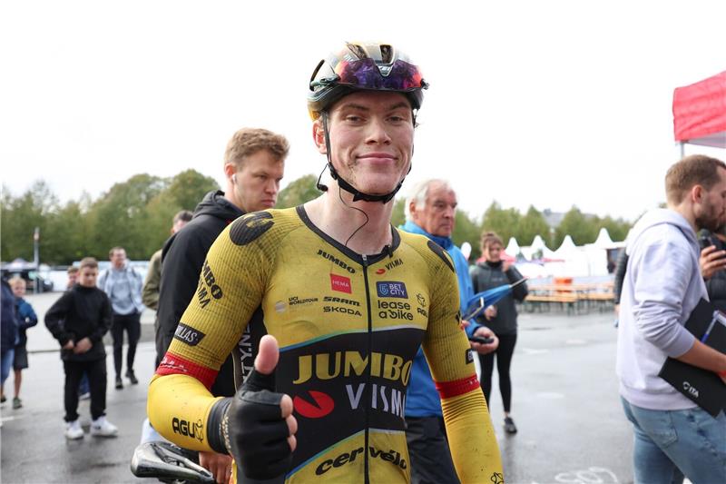 Ohne Jubel: Norweger Hagenes gewinnt Münsterland-Giro Per Strand Hagenes aus Norwegen vom Team Jumbo-Visma hat den 18. Münsterland-Giro gewonnen.