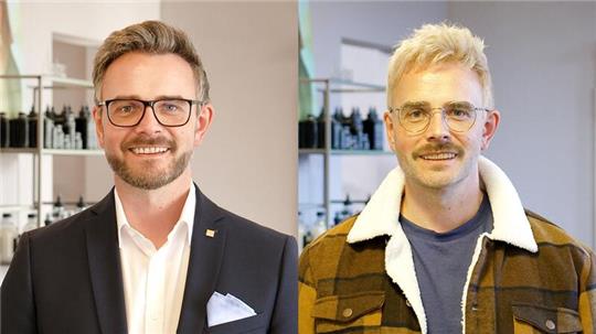 Peter Boch als Bürgermeister (links) und als getarnter Timo (rechts) (Handout)