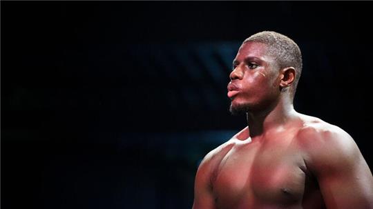 Peter Kadiru, Schwergewichtsboxer aus Hamburg.