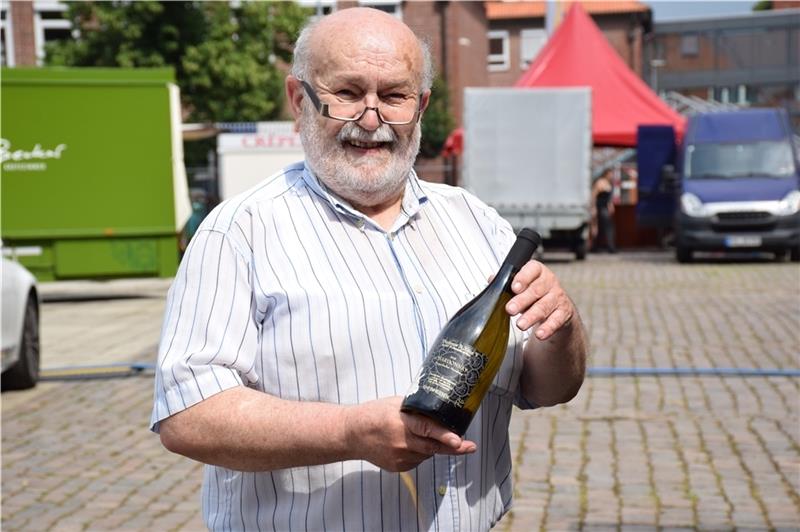 Peter Reiser vom Weinkontor St. Kilian Foto: Strüning