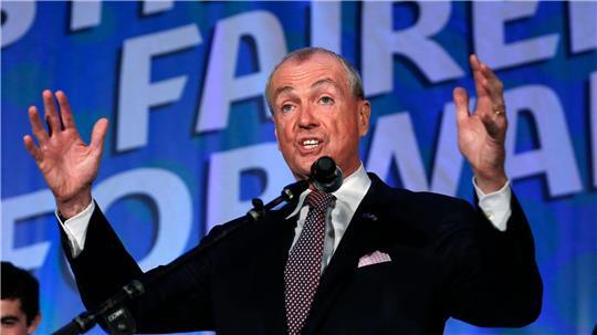 Phil Murphy bei seiner Wahl zum Gouverneur von New Jersey. (Archivbild)