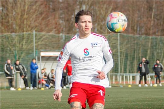 Philipp Aue erzielte für die Stader zehn Tore in 21 Spielen. Foto: Jörg Struwe
