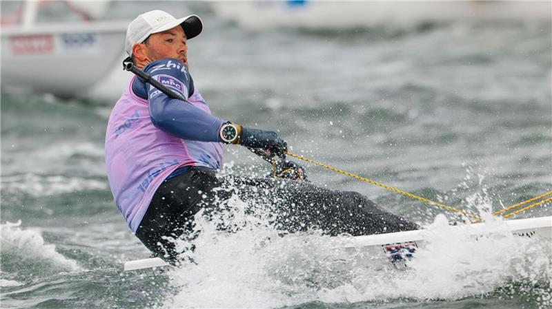 Philipp Buhl segelte in der Ilca-7-Klasse vor Mallorca auf Platz 4. (Archivbild)