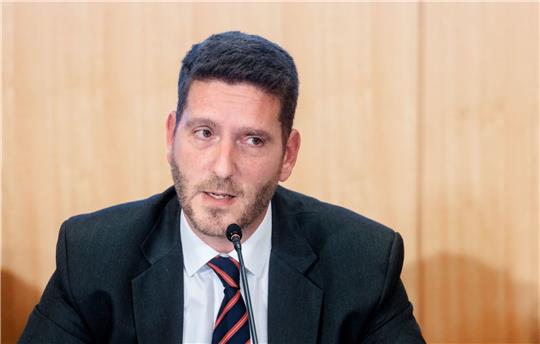 Philipp Stricharz, 1. Vorsitzender der Jüdischen Gemeinde in Hamburg.