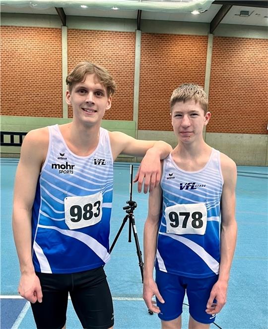 Philipp Zastrow (links) und Florian Vorberg. Foto: Verein