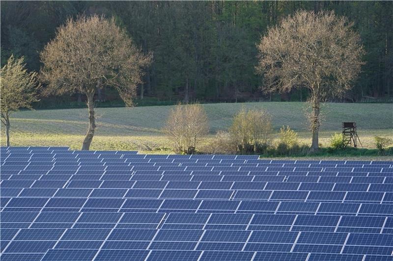 Photovoltaik-Anlagen sollen die Energiewende beschleunigen Foto: Brandt/dpa