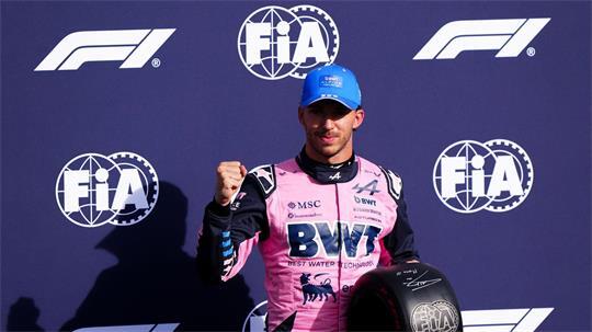 Pierre Gasly fuhr sensationell auf Platz eins.