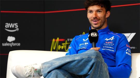 Pierre Gasly startet in Monza von der Pole Position.