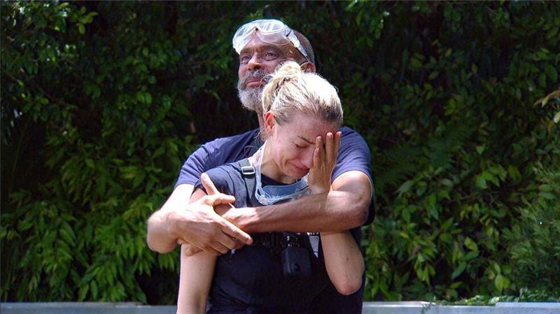 Edith Stehfest entgeht Rauswurf aus dem RTL-Dschungelcamp Pierre und Anna-Carina mussten zusammen in die Dschungelprüfung.