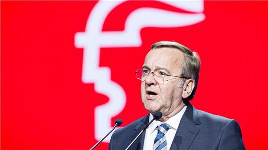 Pistorius auf der Hannover Messe – dass ein Bundesverteidigungsminister auf der weltgrößten Industrieschau spricht, ist ungewöhnlich.