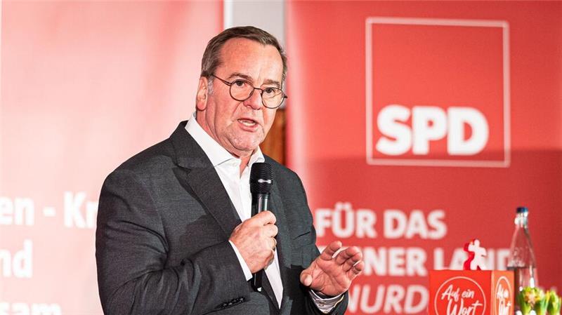 Pistorius gewinnt Wahlkreis in Hannover klar Pistorius landete deutlich vor der grünen Bundestagsabgeordneten Swantje Michaelsen. (Archivbild)