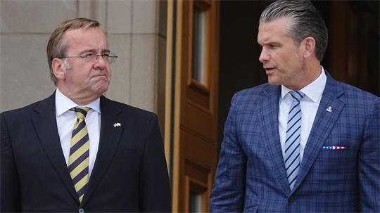 Pistorius trifft seinen US-Kollegen Hegseth im Pentagon.