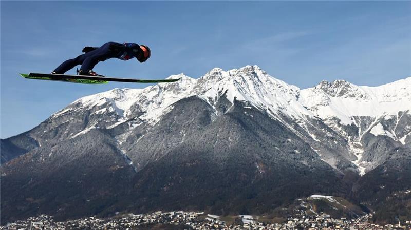 Pius Paschke ist in Innsbruck der beste deutsche Skispringer.