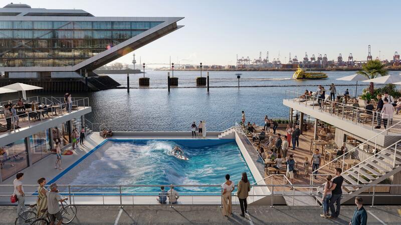 Pläne für die „Floating Wave“